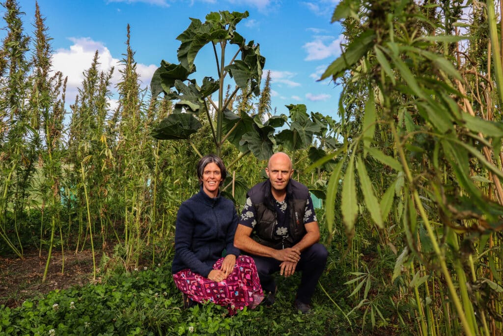 Experiment met CO2 vanggewassen in Domburg
